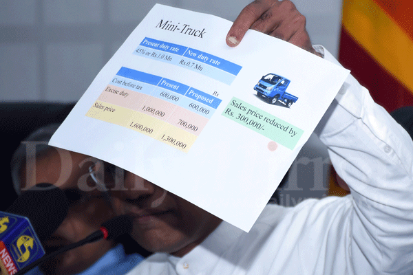 Sri Lanka Finance Minister introduces tax concessions to boost growth